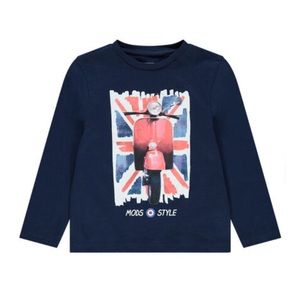 🇫🇷 ORCHESTRA Long Sleeve Vespa Motorcycle Graphic Tee